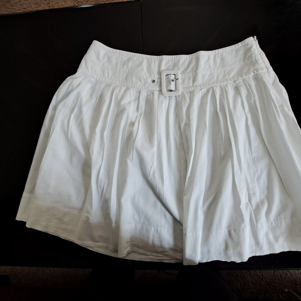 INC White size 14 skirt